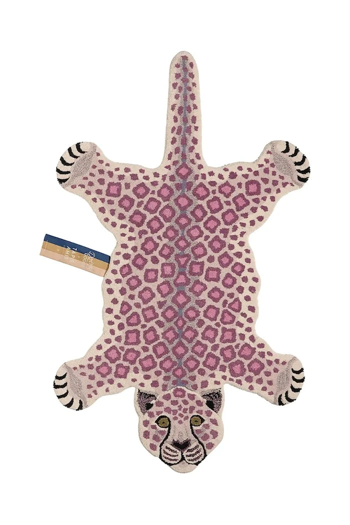 Doing Goods Lilly Leopard Yün Halı 155 x 93 x 2 cm