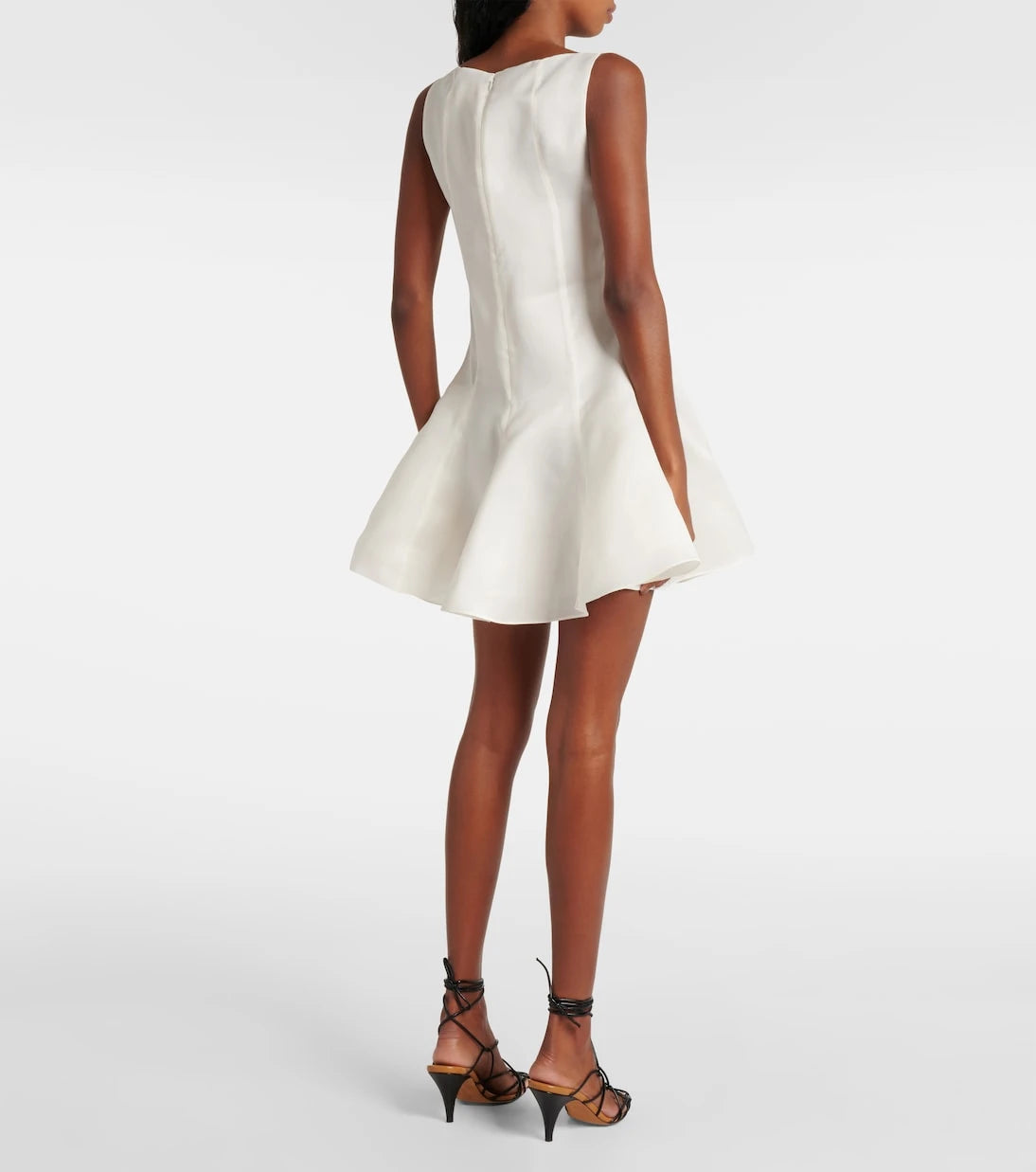 Khaite - Mags silk minidress