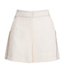 Tory Burch White Stripe Shorts