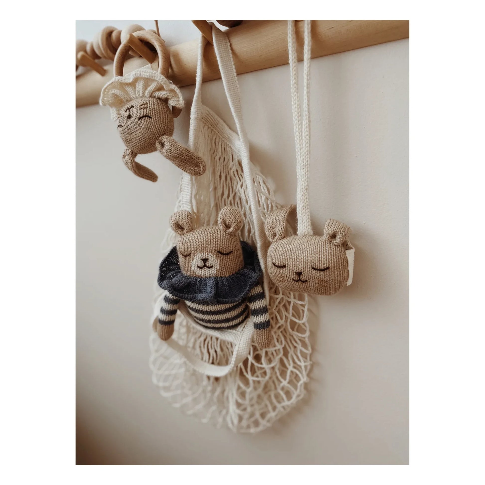 Main Sauvage - Teddy Bear Combihort | Blue