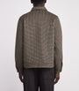 Multi Houndstooth Bomber Jacket