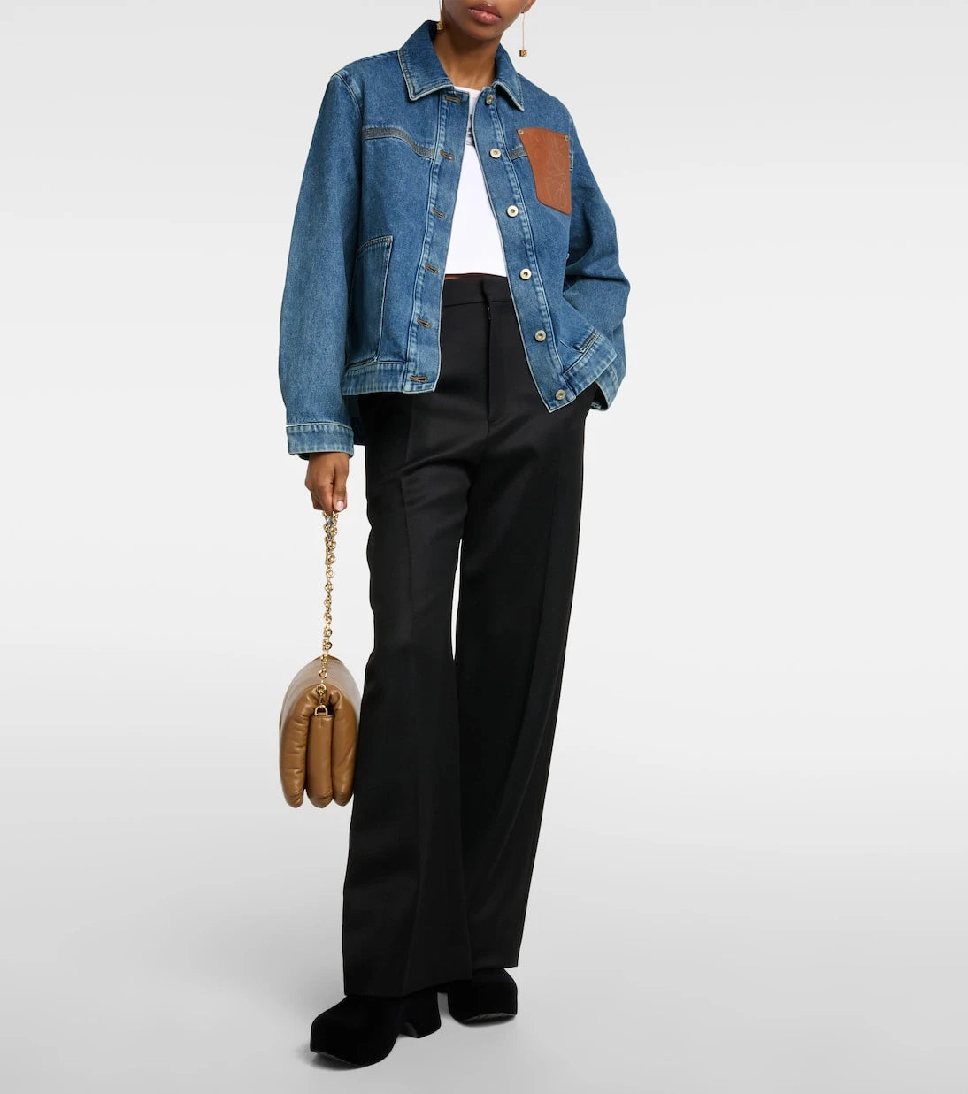 Loewe - Anagram denim ceket