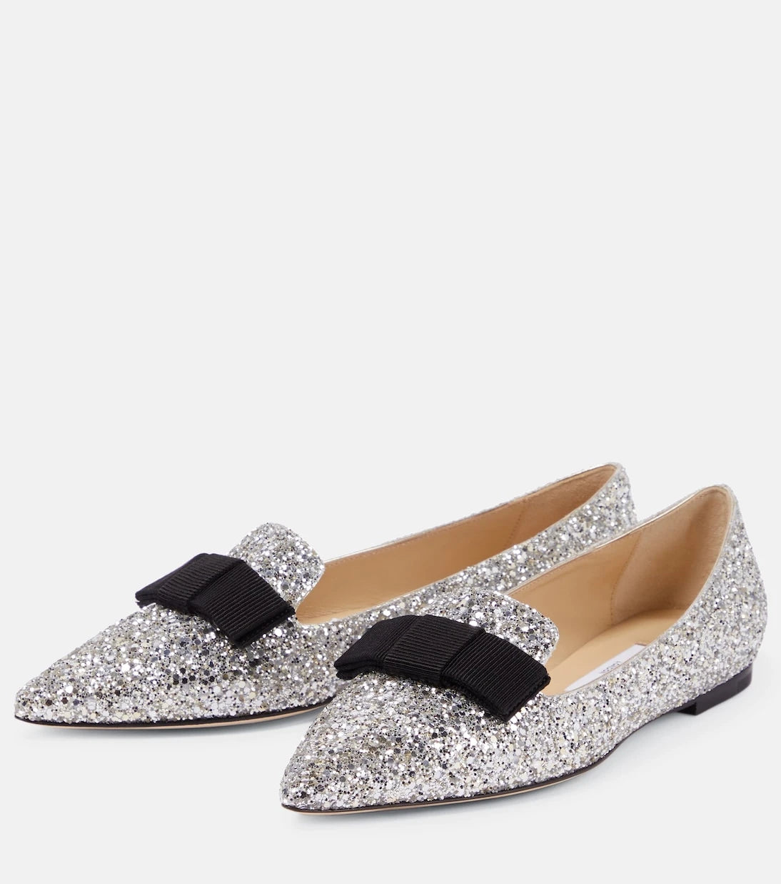 Jimmy Choo - Gala glitter ballet flats