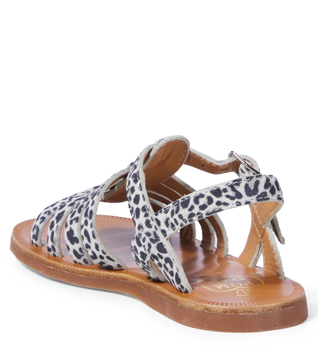 Pom d'Api - Plagette leopard-print leather sandals