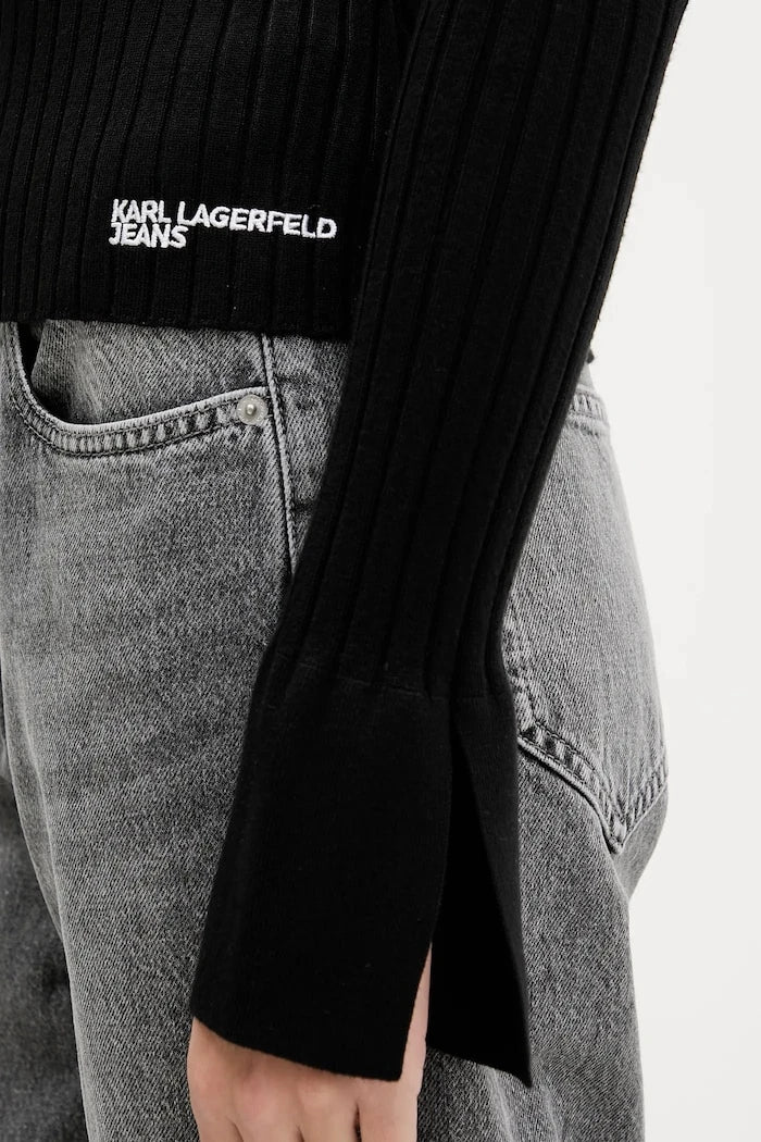 Karl Lagerfeld Jeans Uzun Kollu Bluz