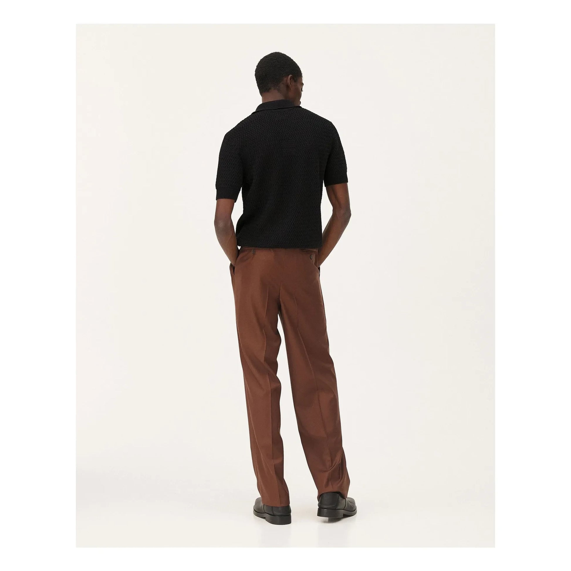 Noyoco - Haring organic cotton polo shirt | Black