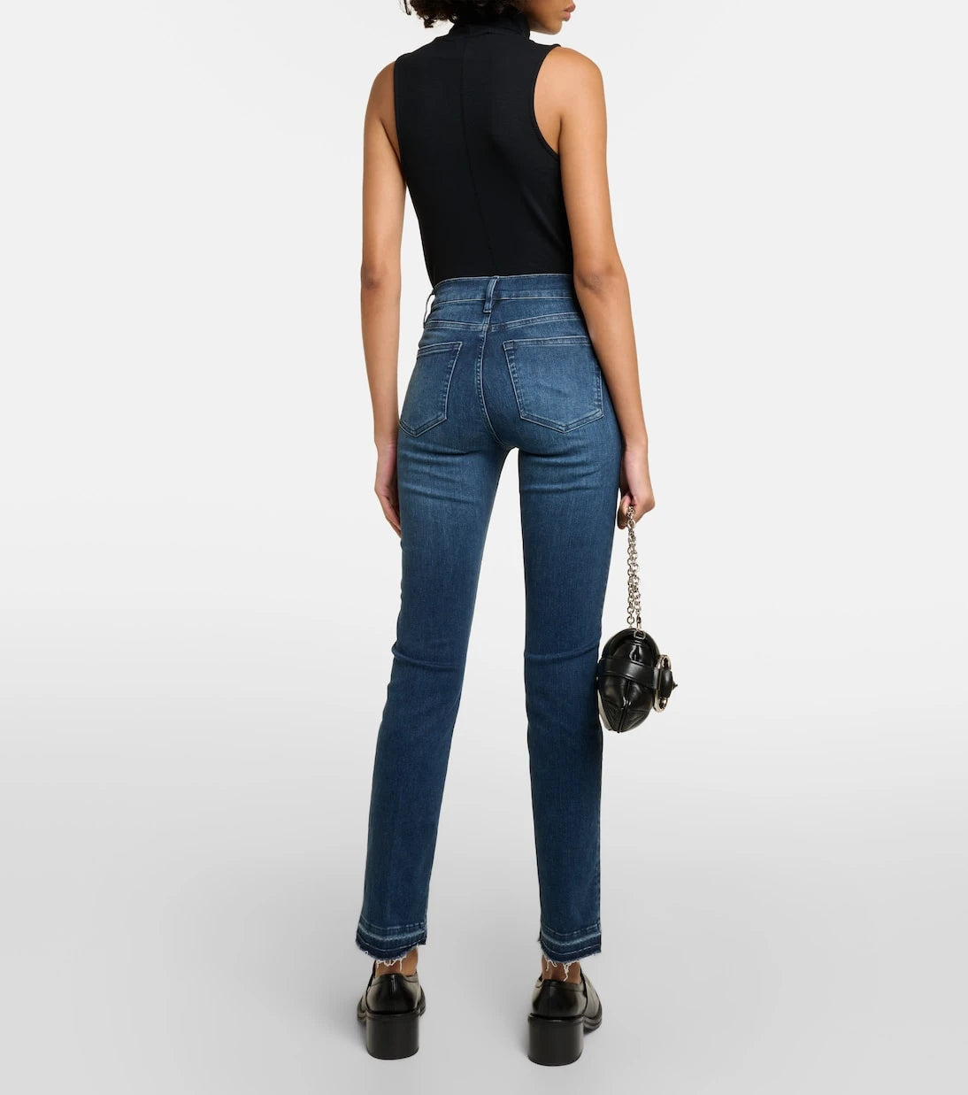 Frame - Le High Straight Long straight jeans