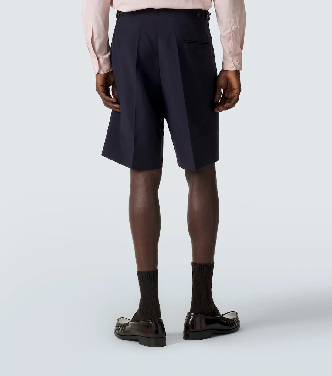 Prada - Wool and mohair Bermuda shorts