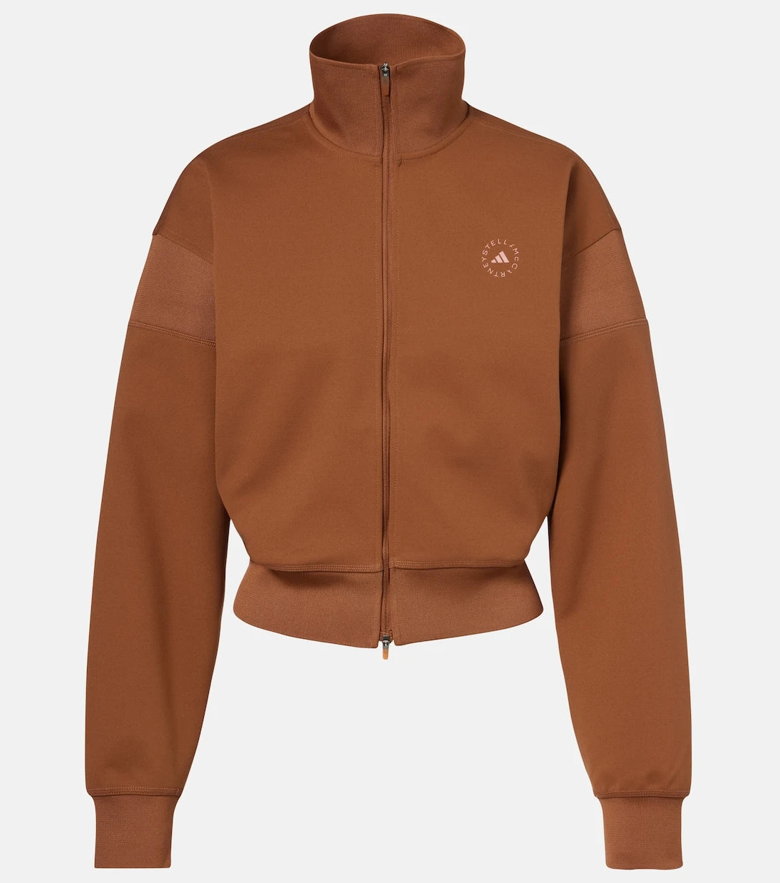 Adidas by Stella McCartney - سويت شيرت بشعار محبوك