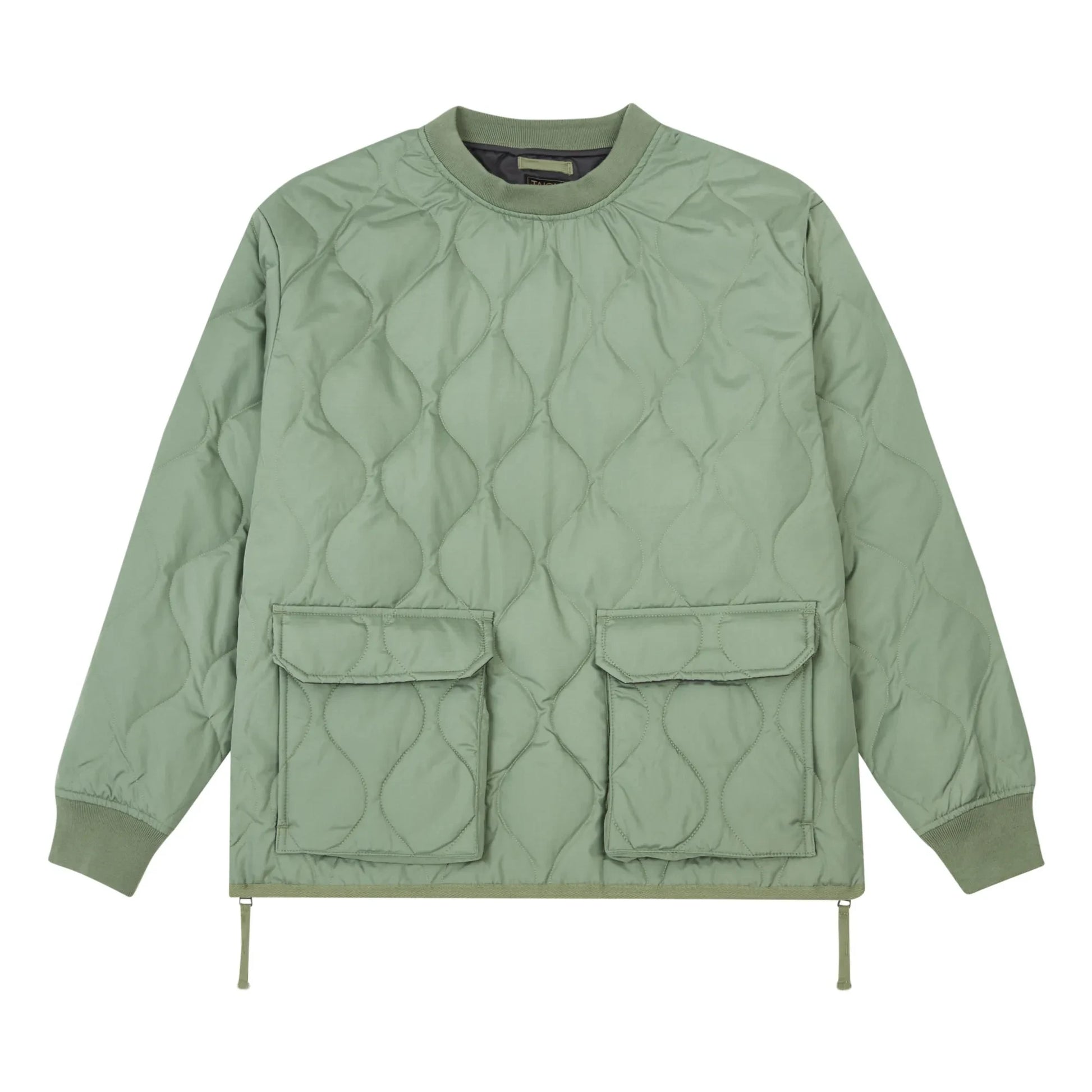 Taion - Military Quilted Jacket | Pale green