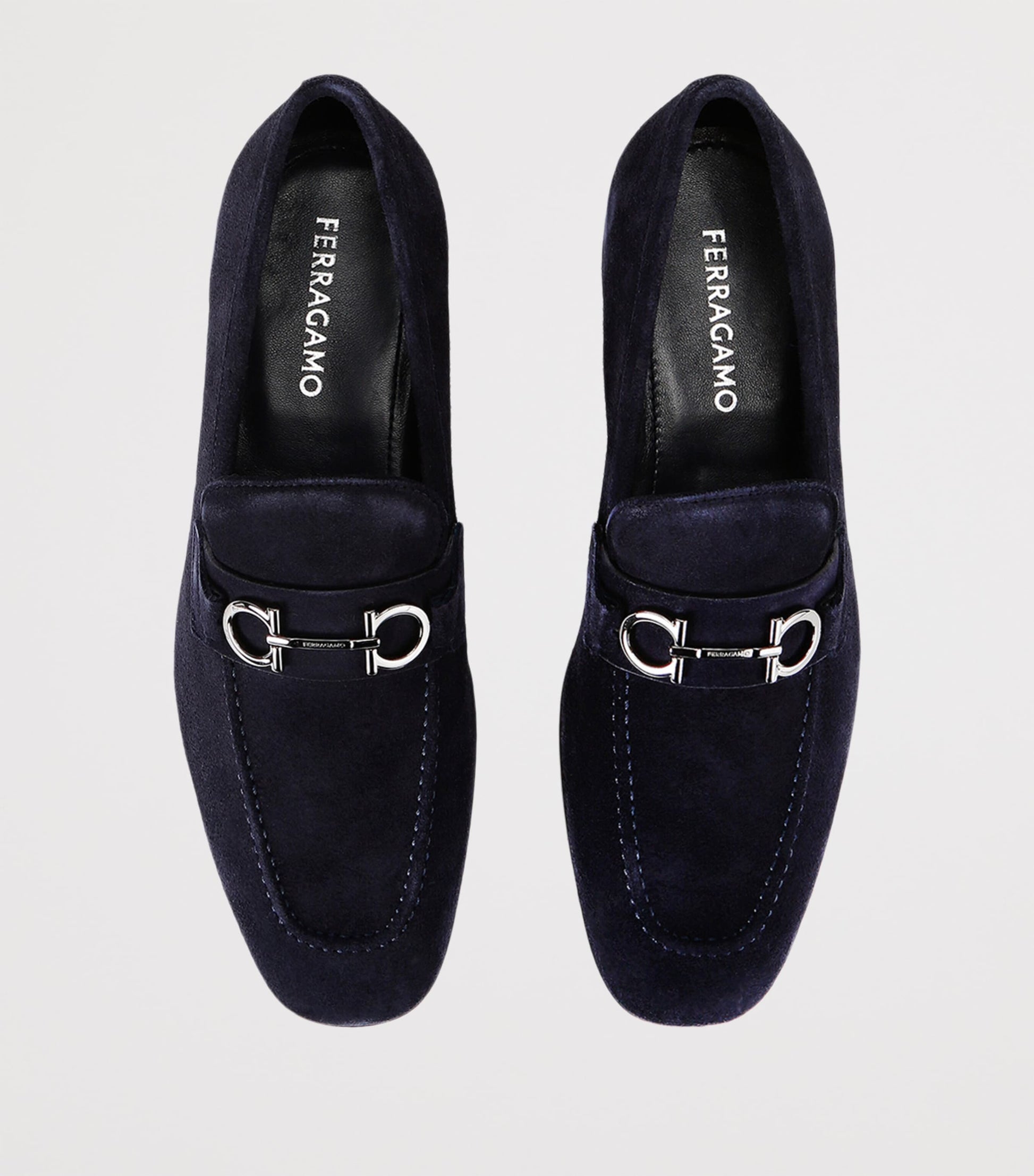 Salvatore Ferragamo Leather Balty Loafers