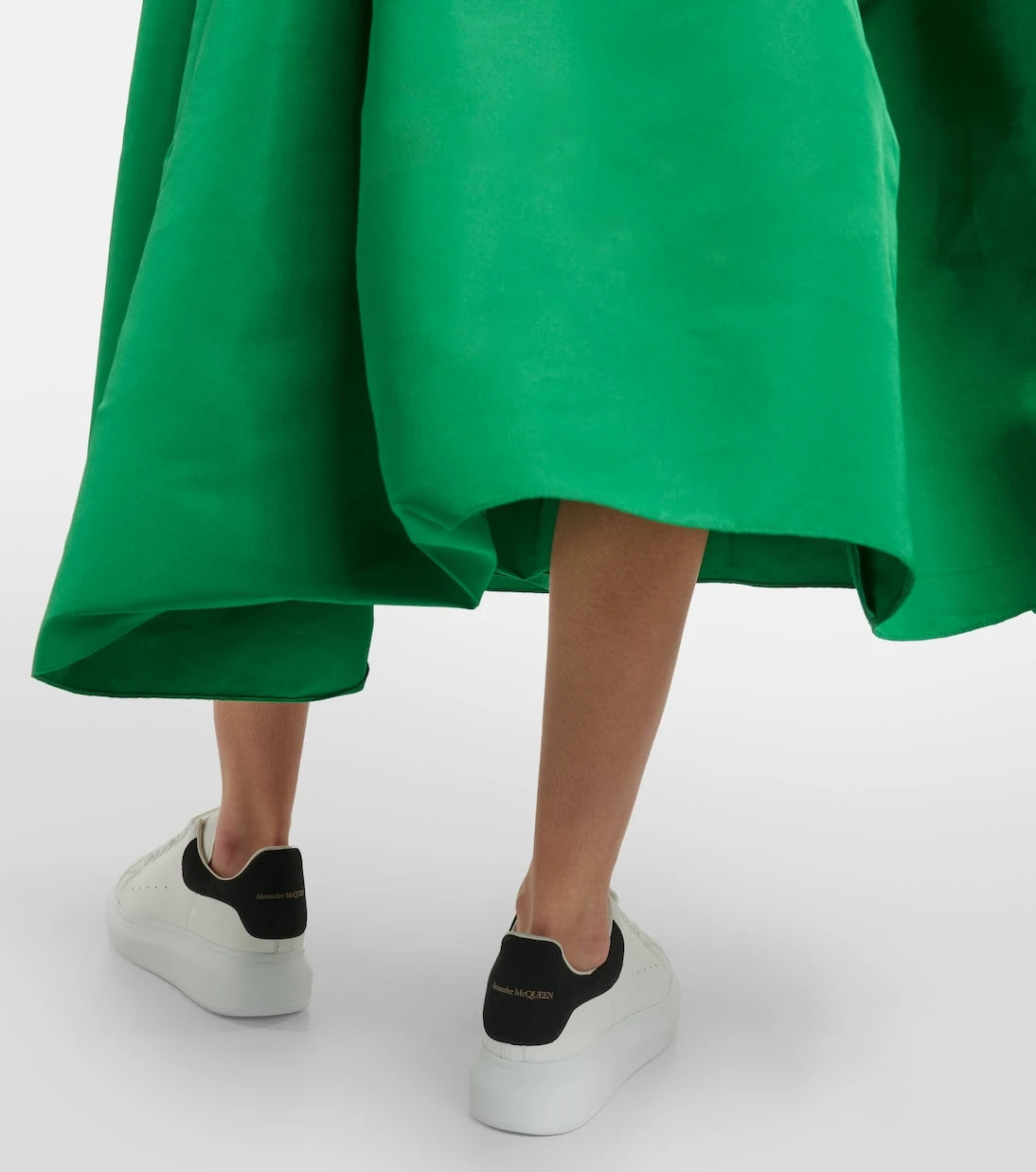 McQueen - Oversized leather sneakers