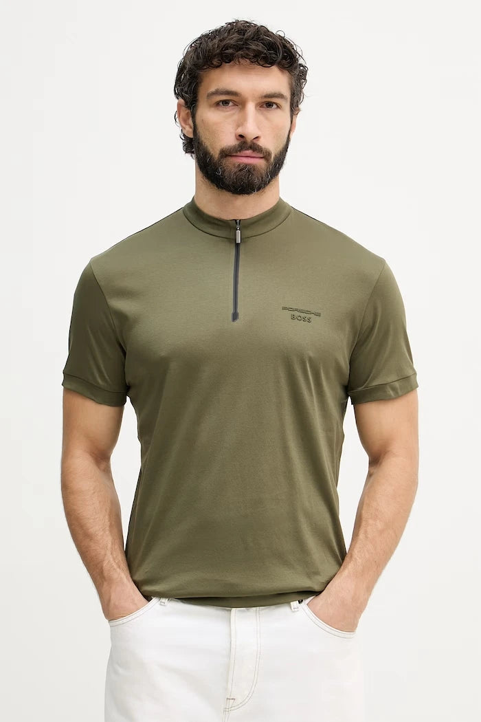 BOSS Green тениска мъжка от памук BOSS X PORSCHE