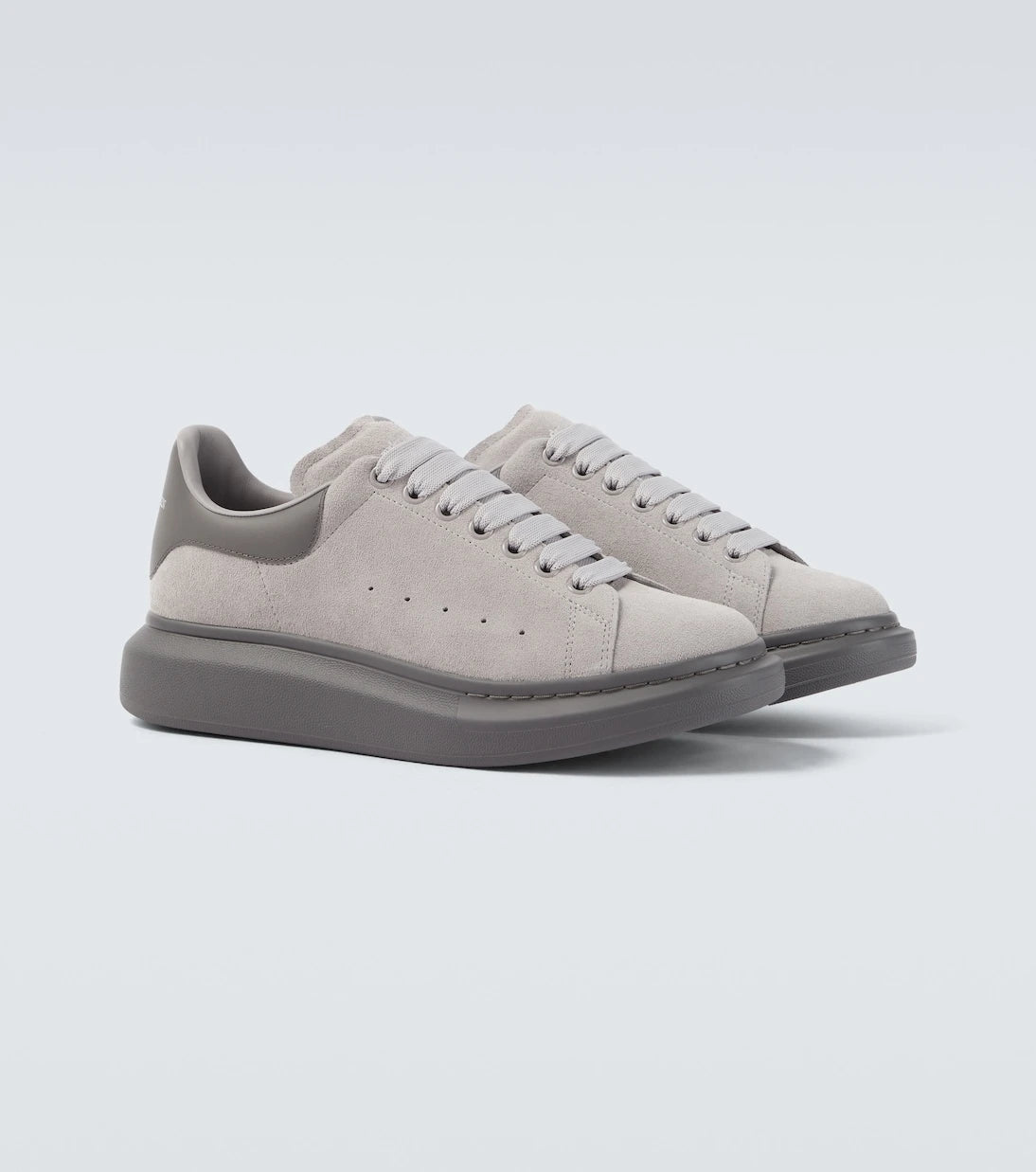 McQueen - Oversized suede sneakers