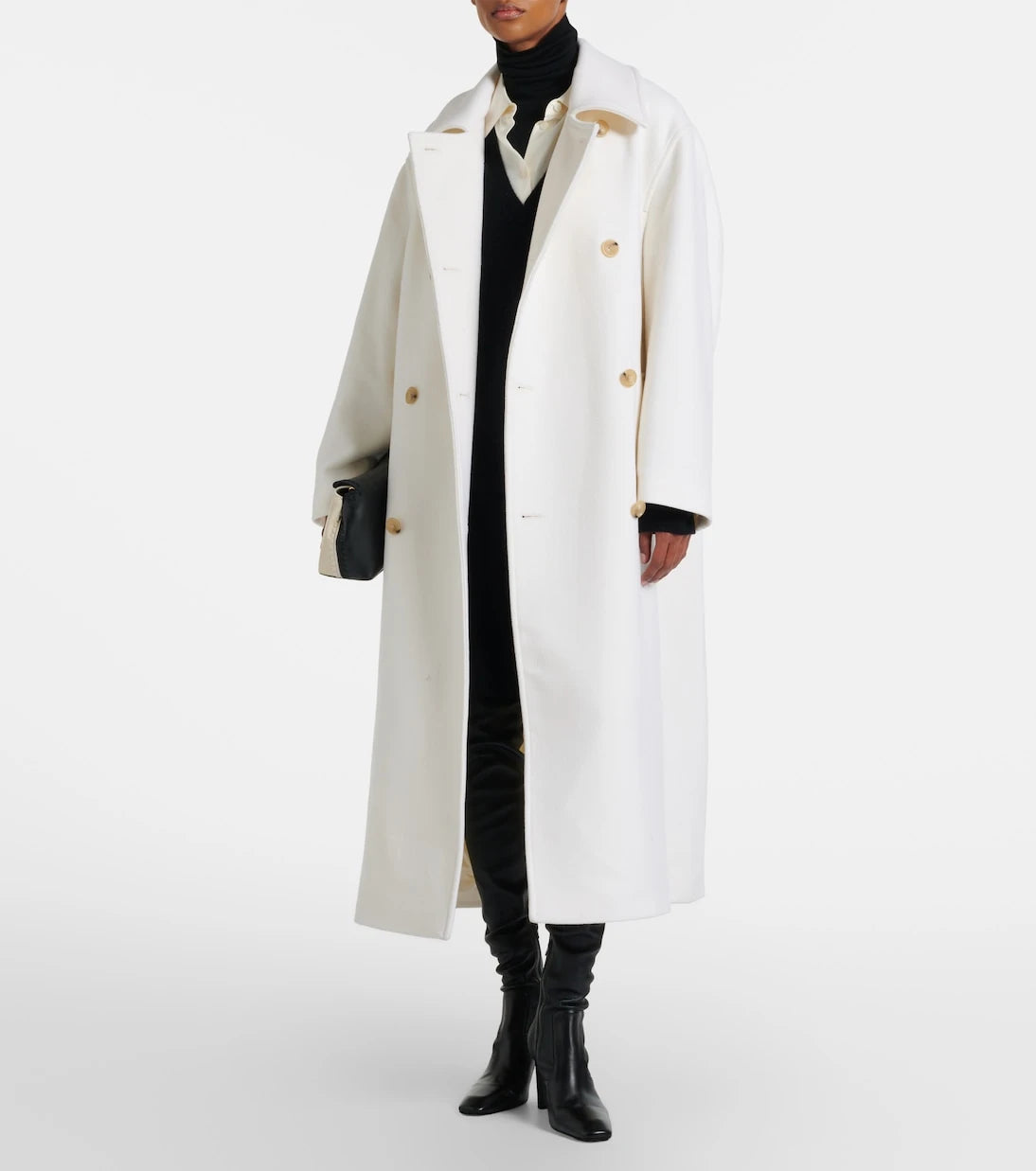 Toteme - Double-breasted wool-blend coat