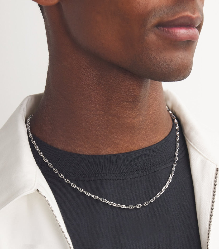 Tom Wood Sterling Silver Cable Necklace