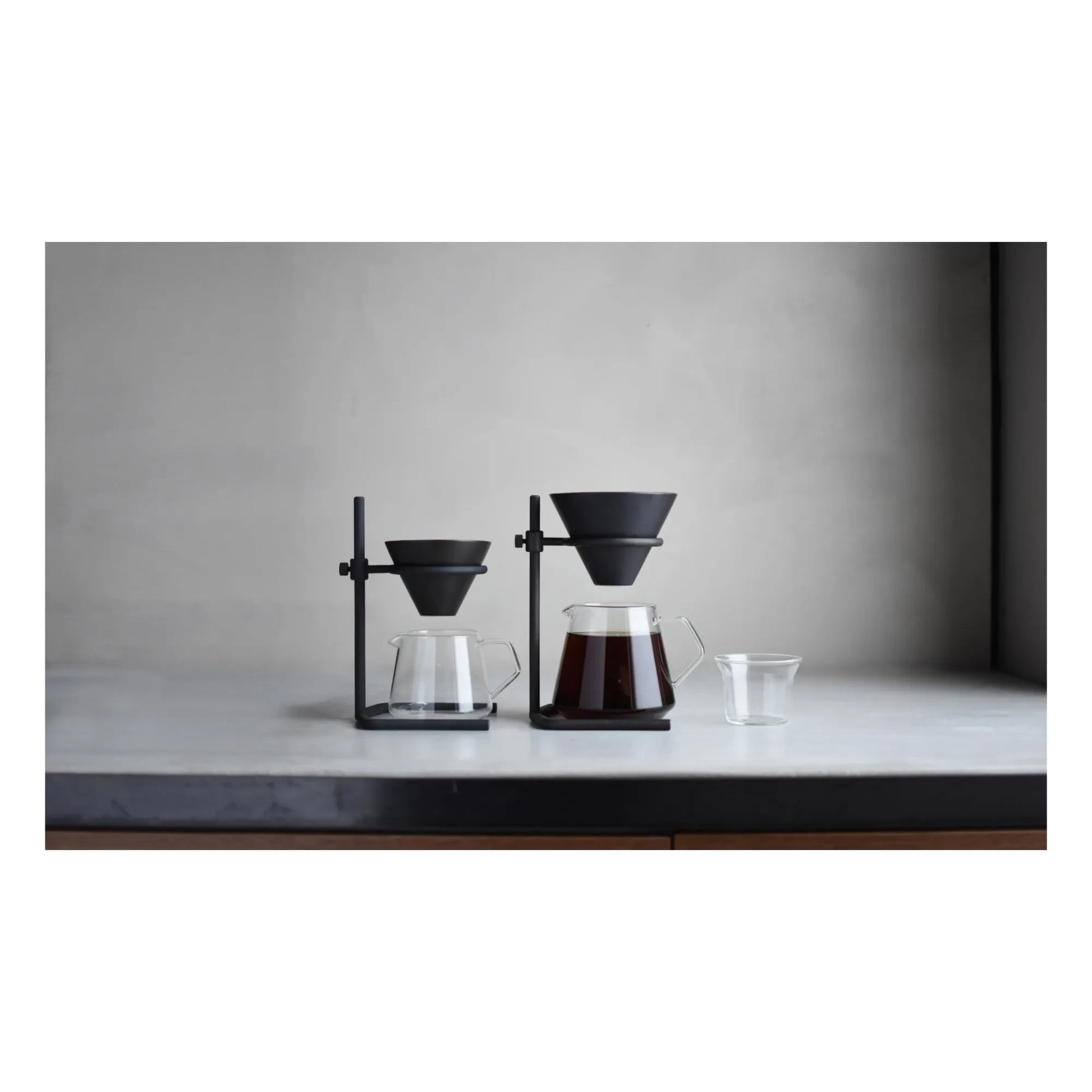 Kinto - Slow Coffee Cup Set - 4 Cups | Black
