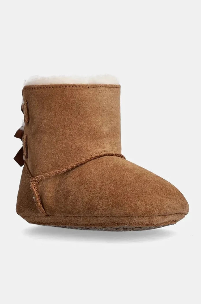 Бебешки велурени обувки UGG BABY BAILEY BOW
