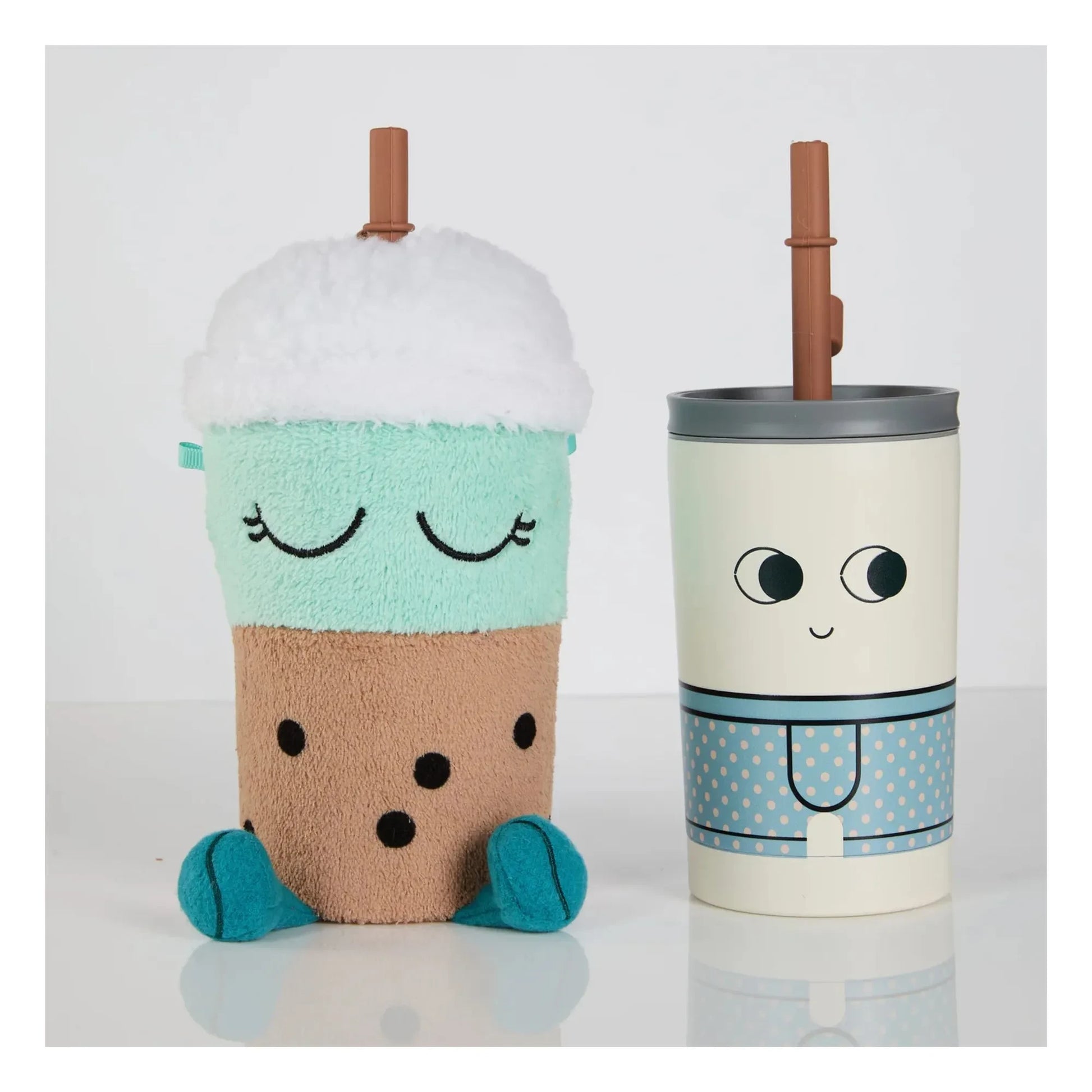 Asobu - Isothermal cup with Beanie cover | Blue