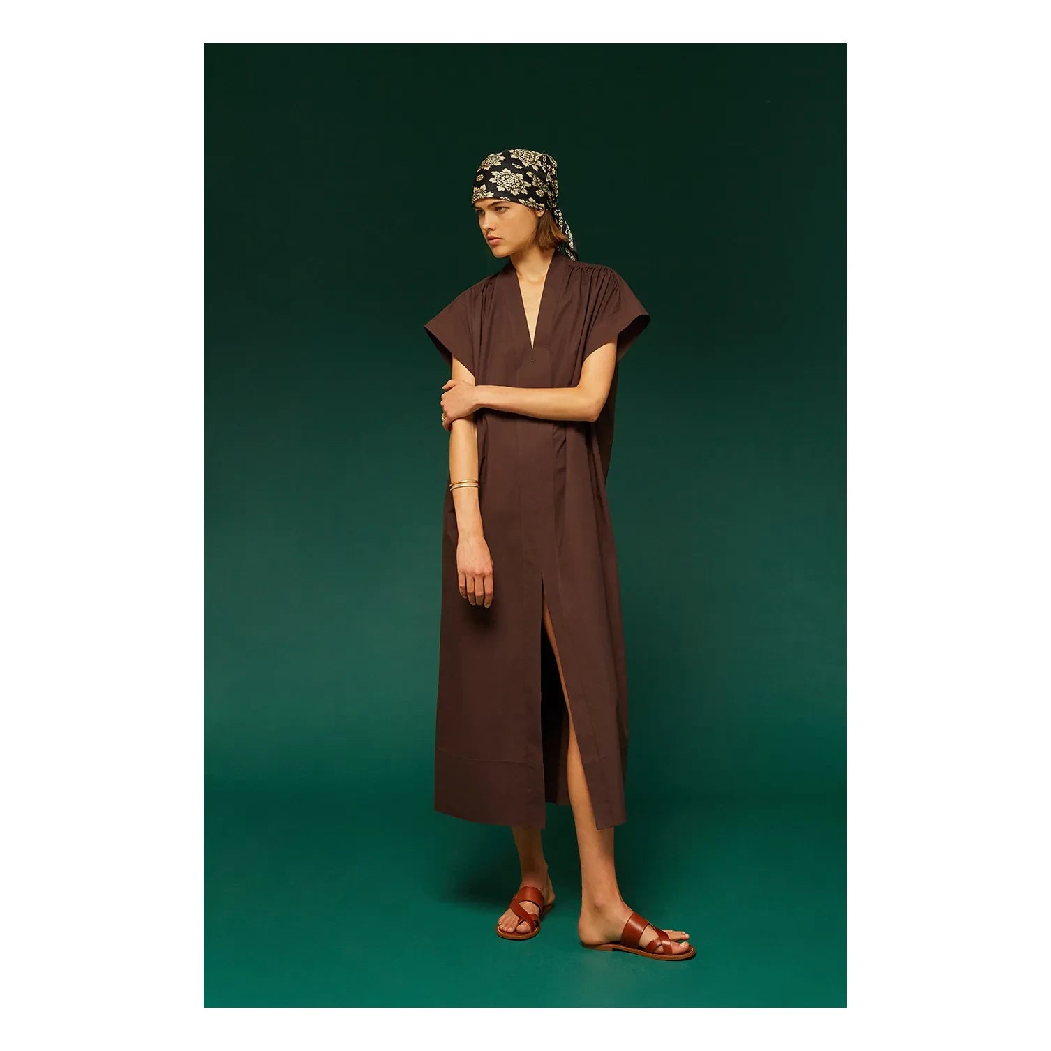 Soeur - Maldives Leather  Sandals  | Brown