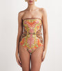 Multi Printed Belted Wylie Swimsuit