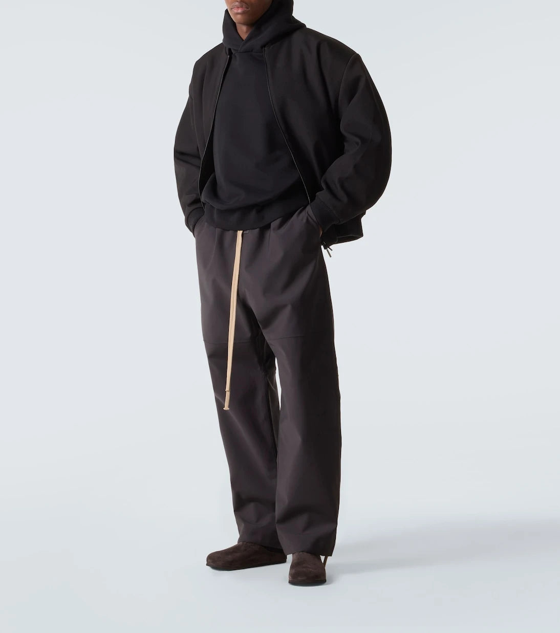 Fear of God - بنطال واسع الساقين برباط
