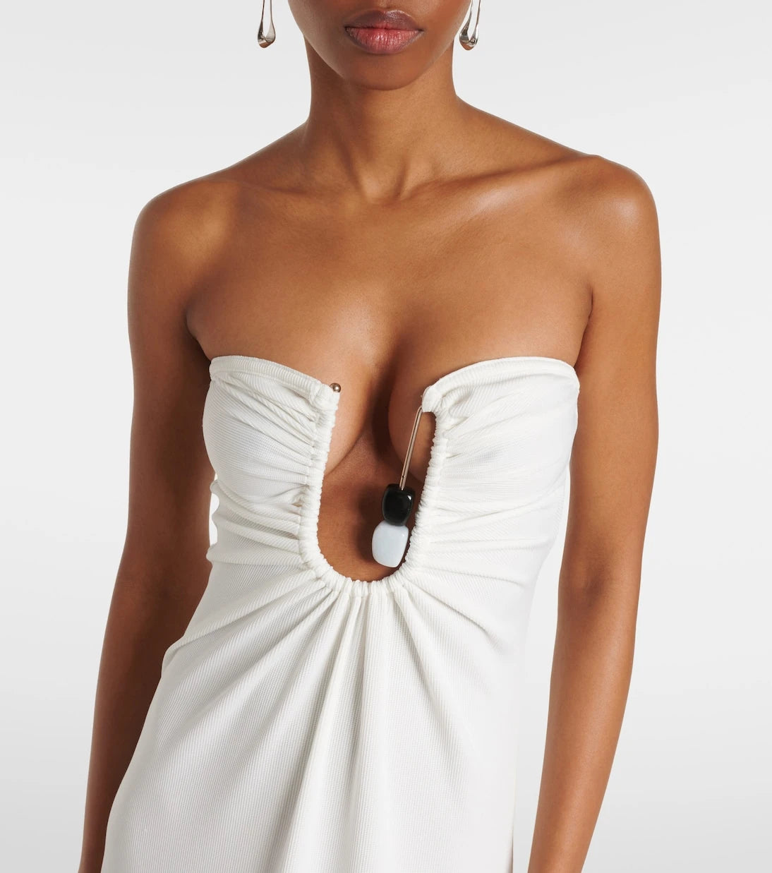 Christopher Esber - Helix gathered maxi dress