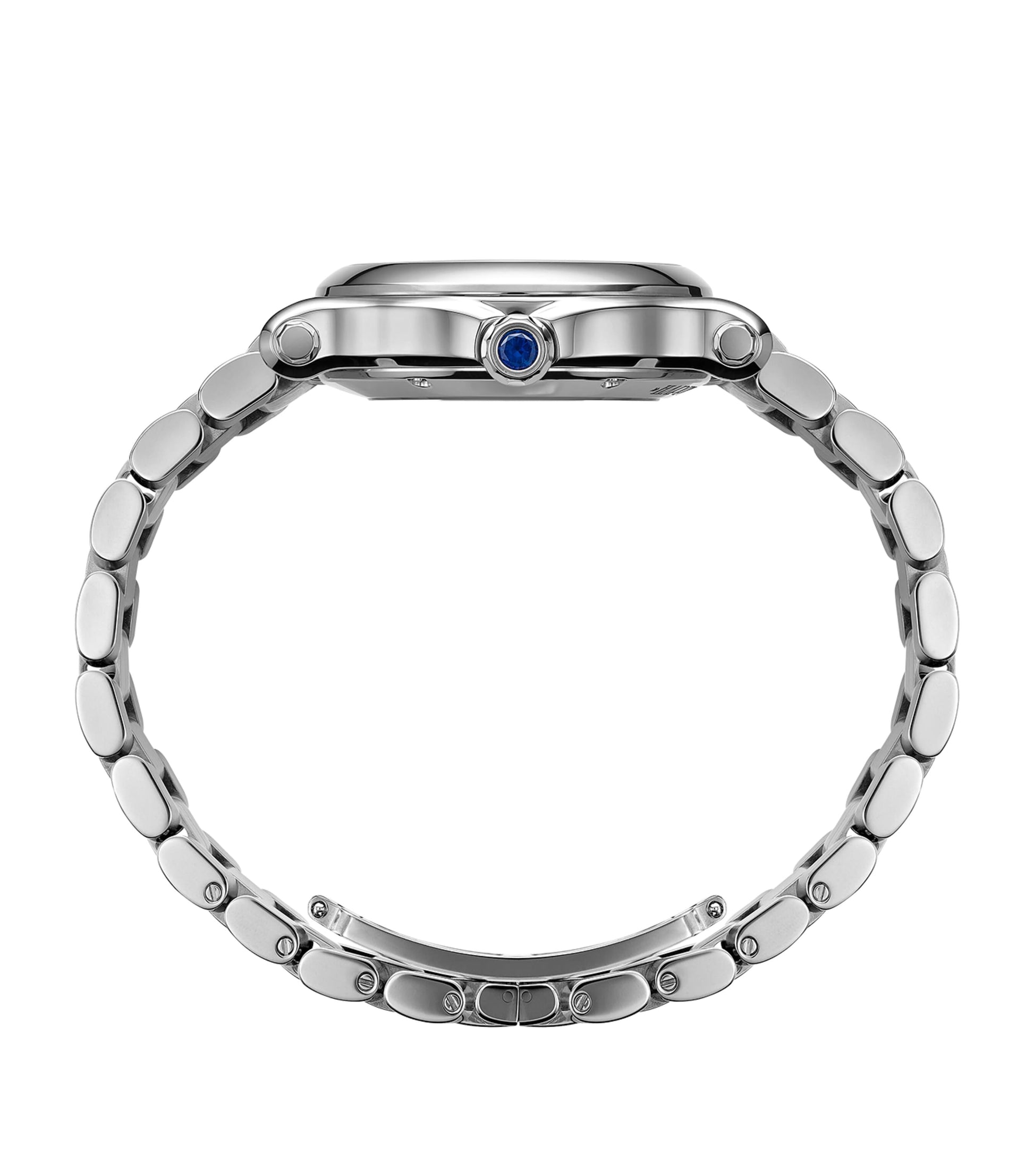 Stainless Steel and Diamond Happy Sport Automatic Watch 33mm