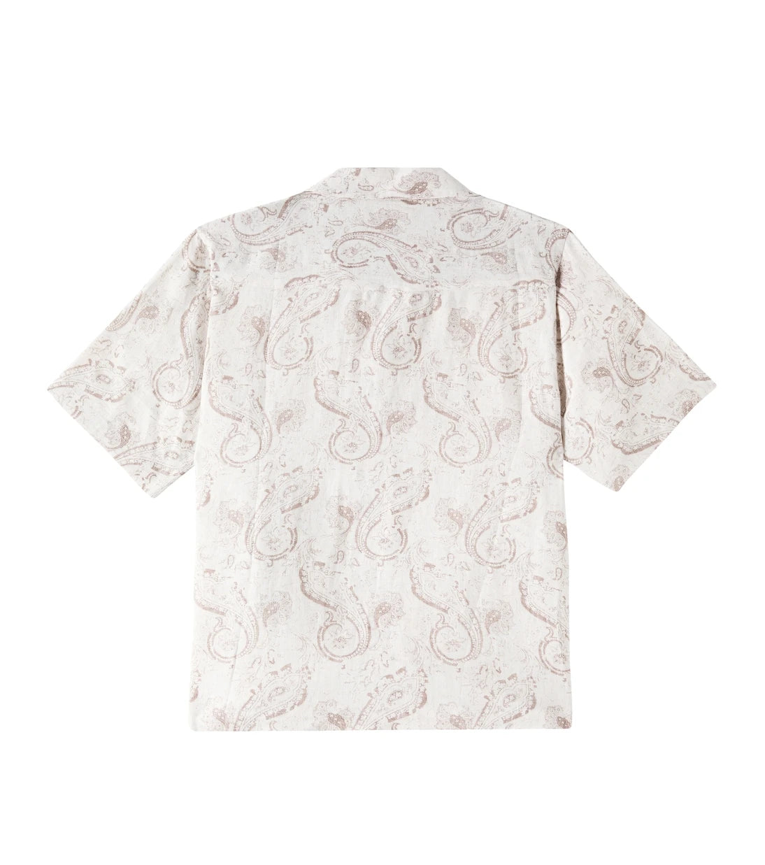 Brunello Cucinelli Kids - Paisley linen shirt