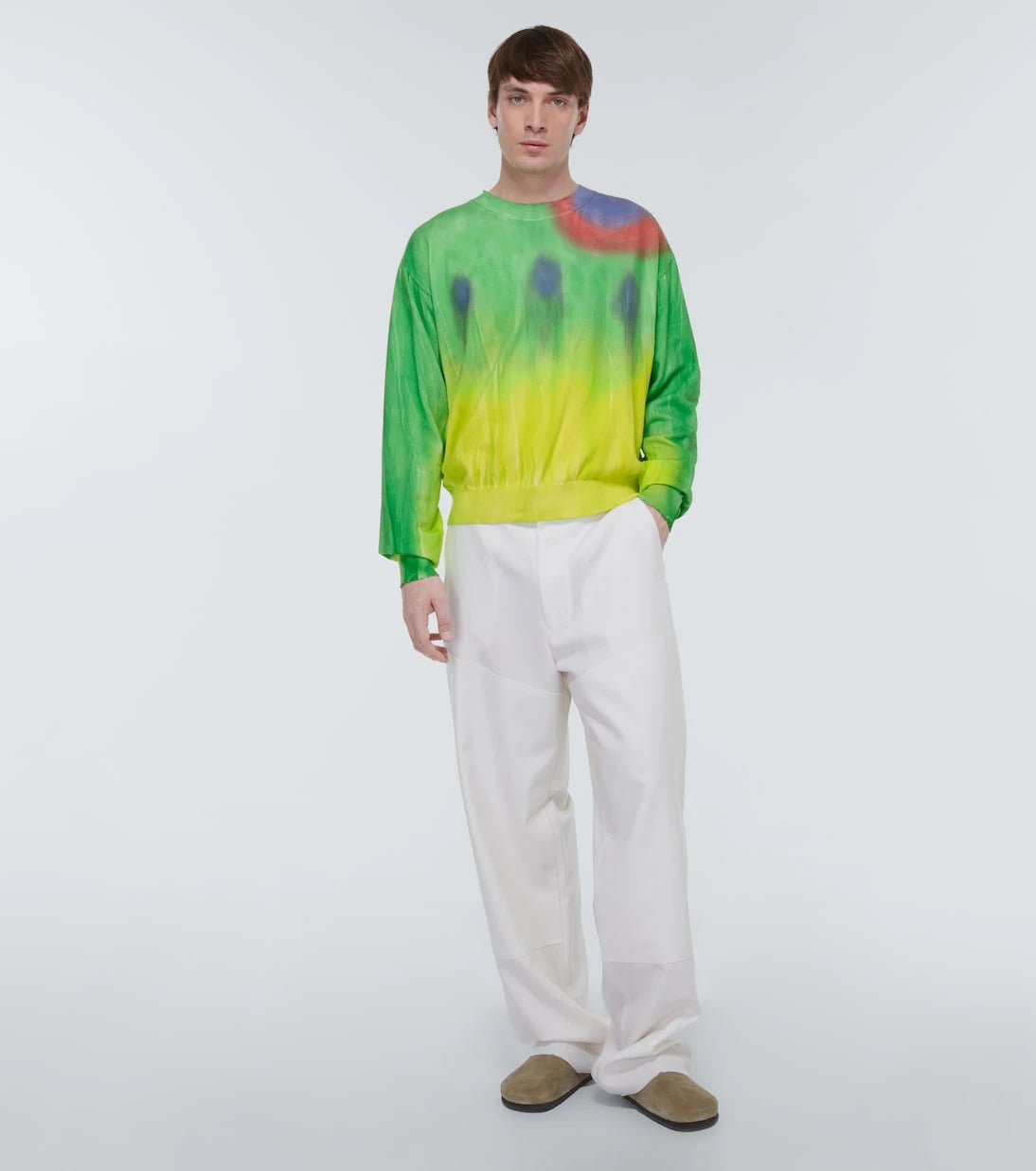 The Elder Statesman - Dreamscape pamuk karışımı kazak