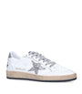 White Leather Ball Star Sneakers