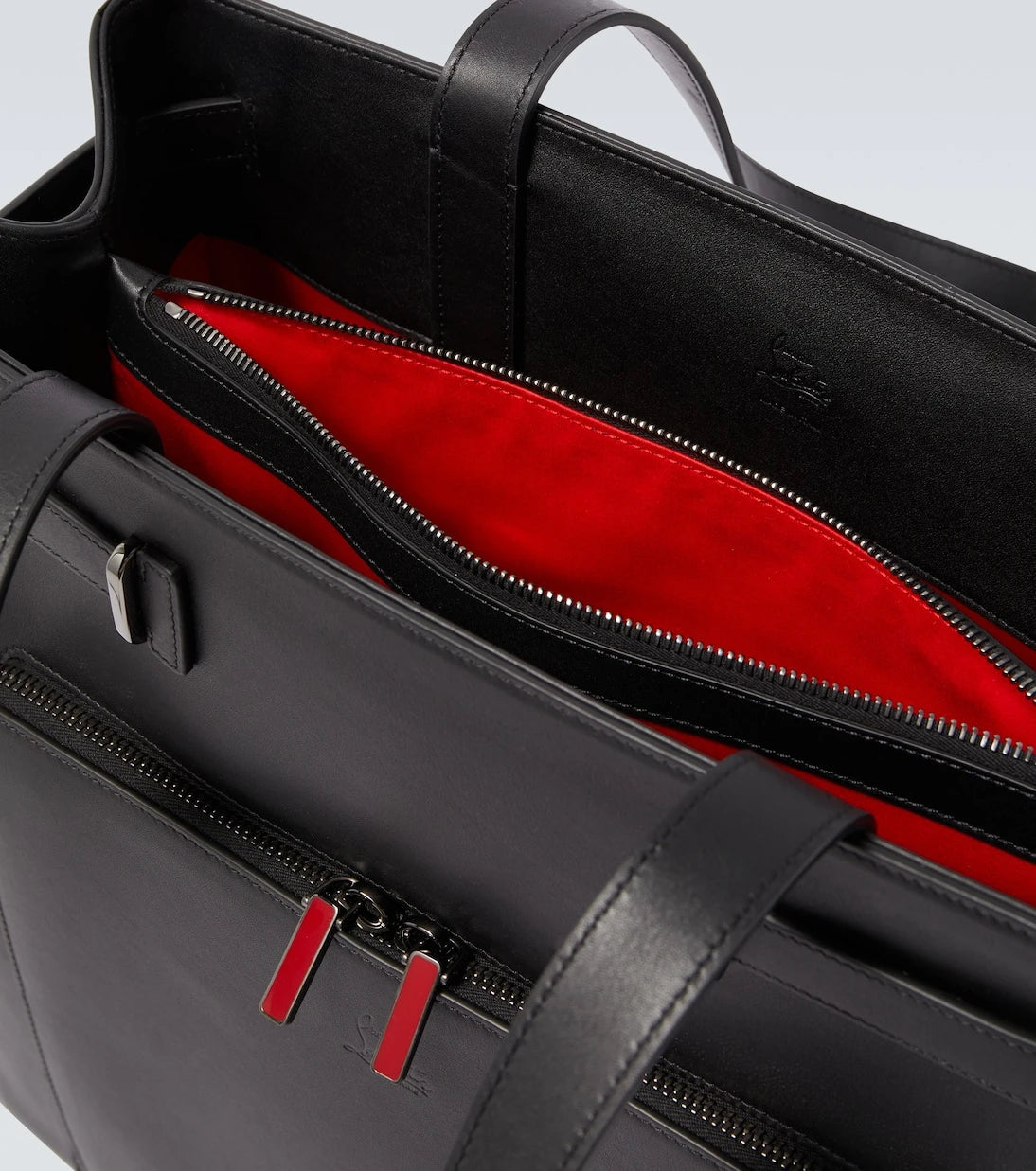 Christian Louboutin - Kypipouch leather tote bag