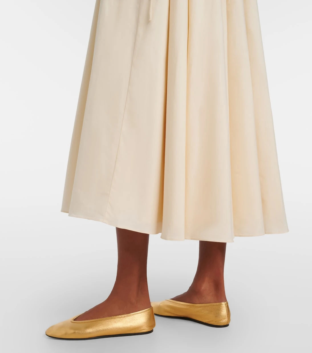 Tove - Ceres gathered cotton midi dress