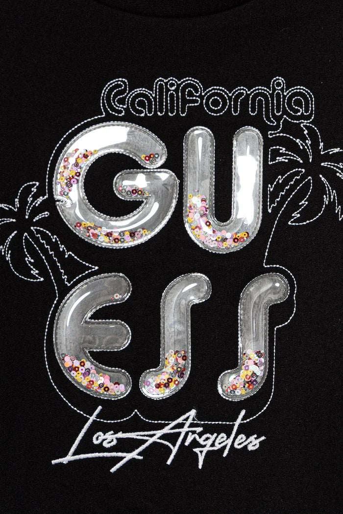 Çocuk Pamuklu Sweatshirt Guess