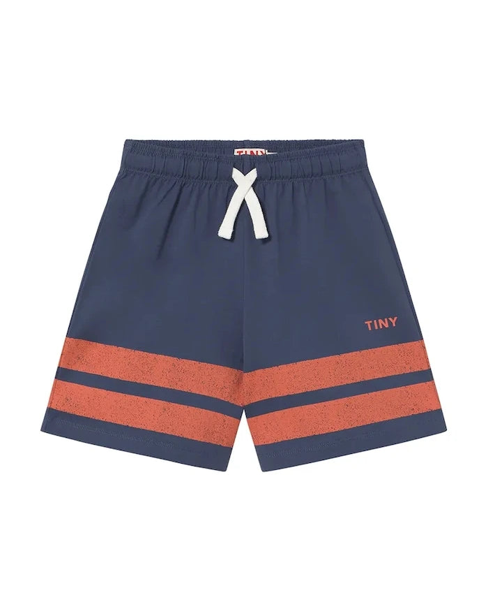Tinycottons STRIPES LOGO SHORT Çocuk Pamuklu Kısa Şort