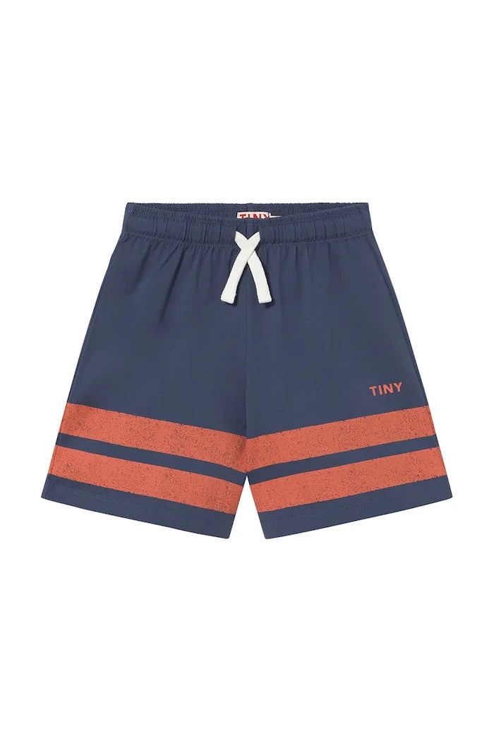 Tinycottons STRIPES LOGO SHORT Çocuk Pamuklu Kısa Şort