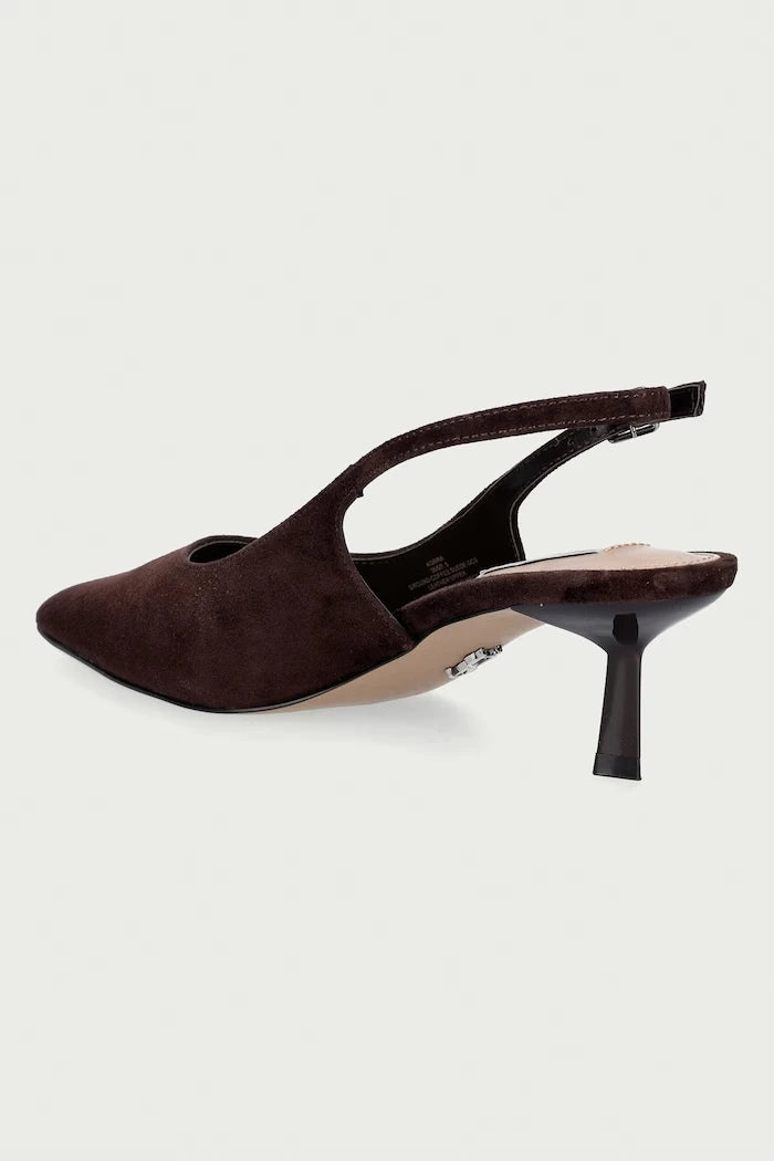 Steve Madden süet ince topuklu ayakkabı Korra