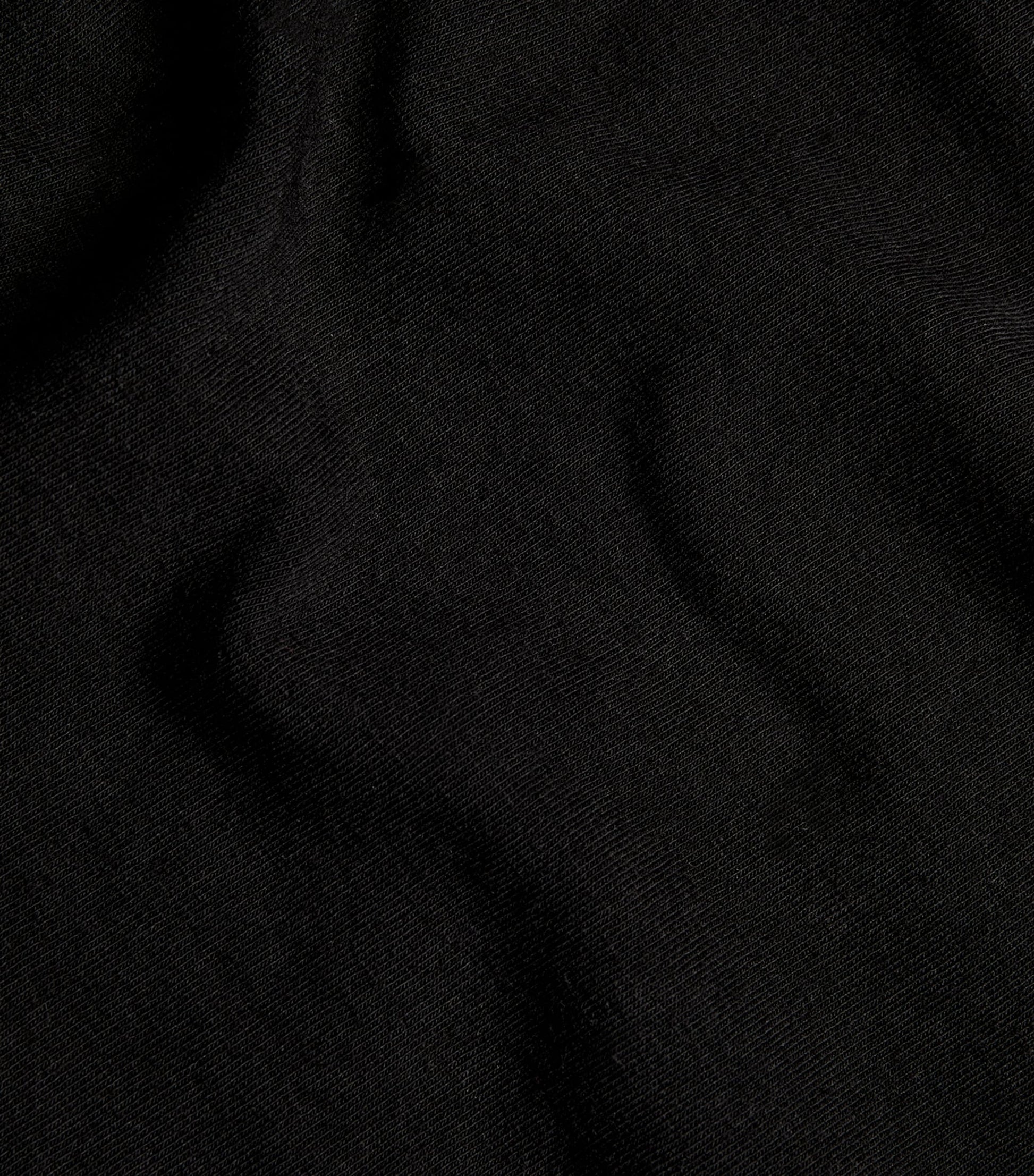 Skims Black Cotton Jersey Long-Sleeved T-Shirt