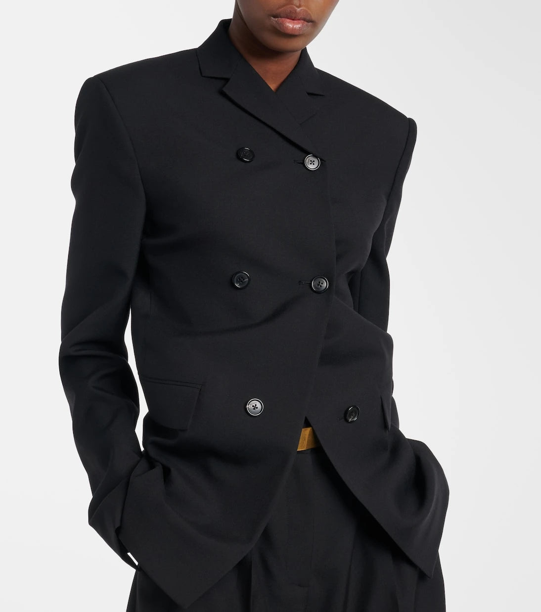 Khaite - Rolo wool and silk cady blazer