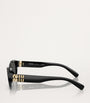 Black Acetate Square MUA03S Sunglasses