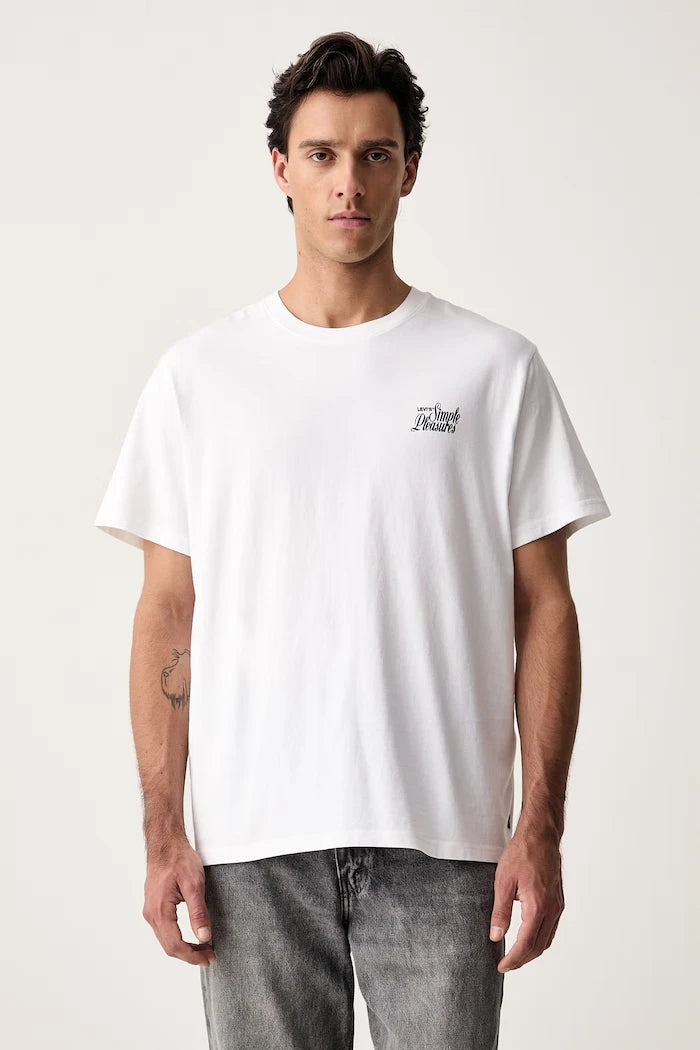 Levi's pamuklu tişört RELAXED FIT TEE
