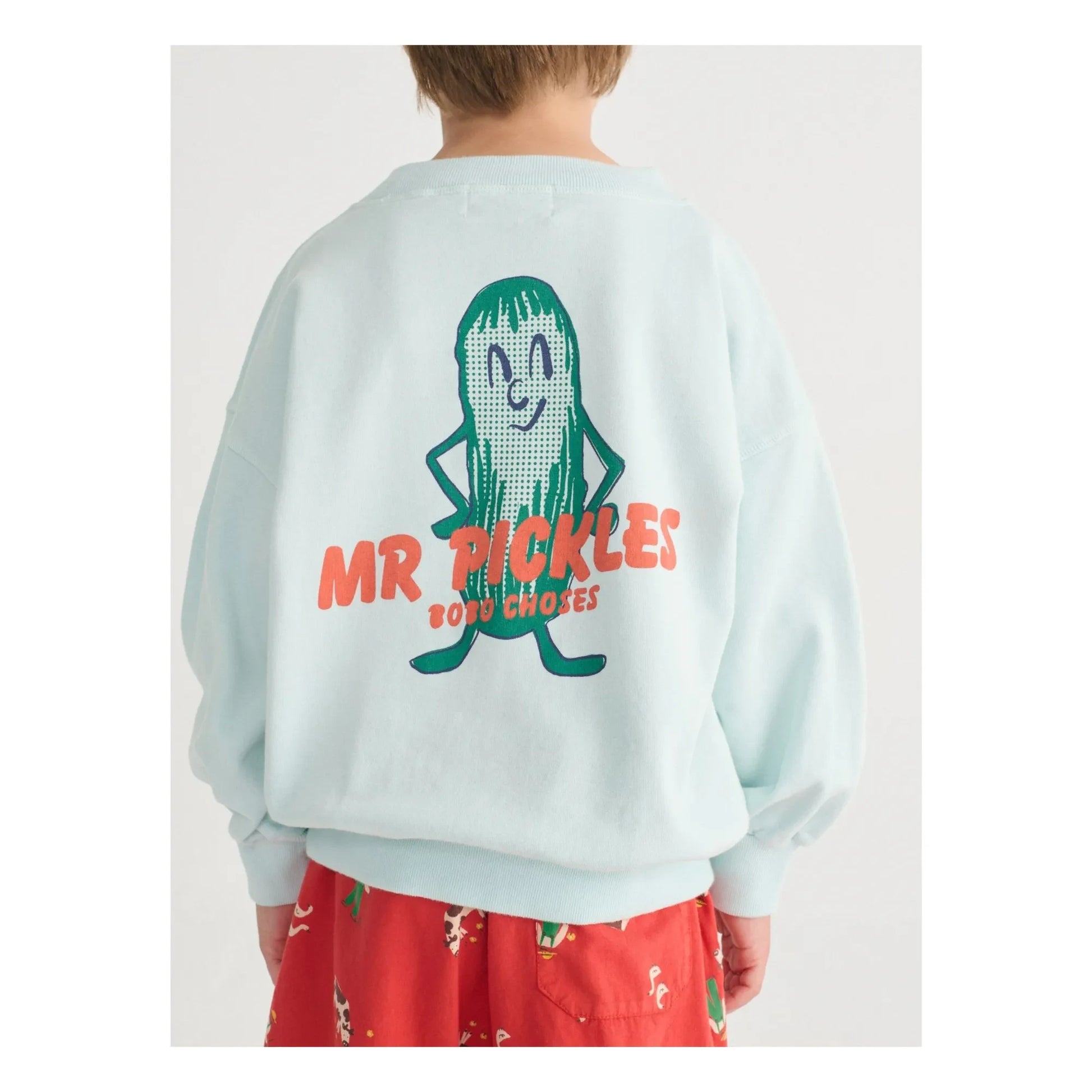 Bobo Choses - Mr Pickles organic cotton sweatshirt | Pale blue