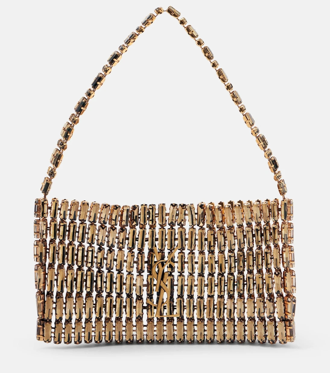Saint Laurent - Evening Mini embroidered shoulder bag
