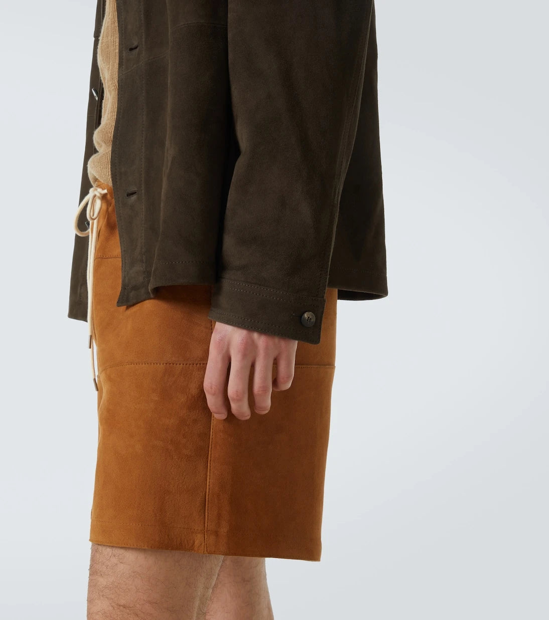 Frescobol Carioca - Ravi suede overshirt