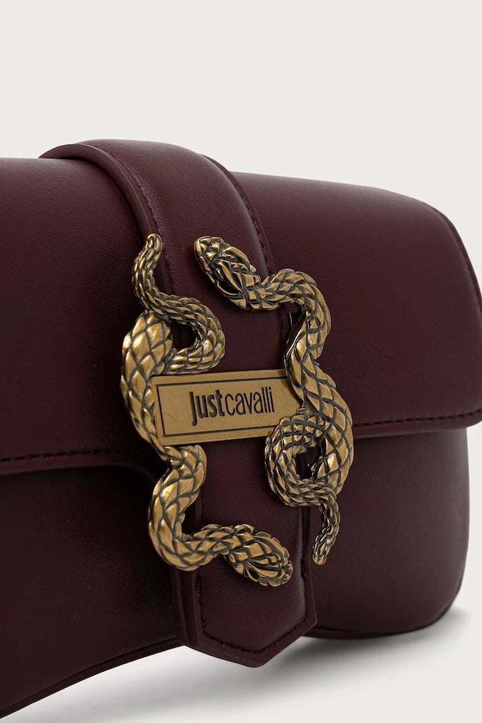 Just Cavalli suni deri kadın crossbody çanta