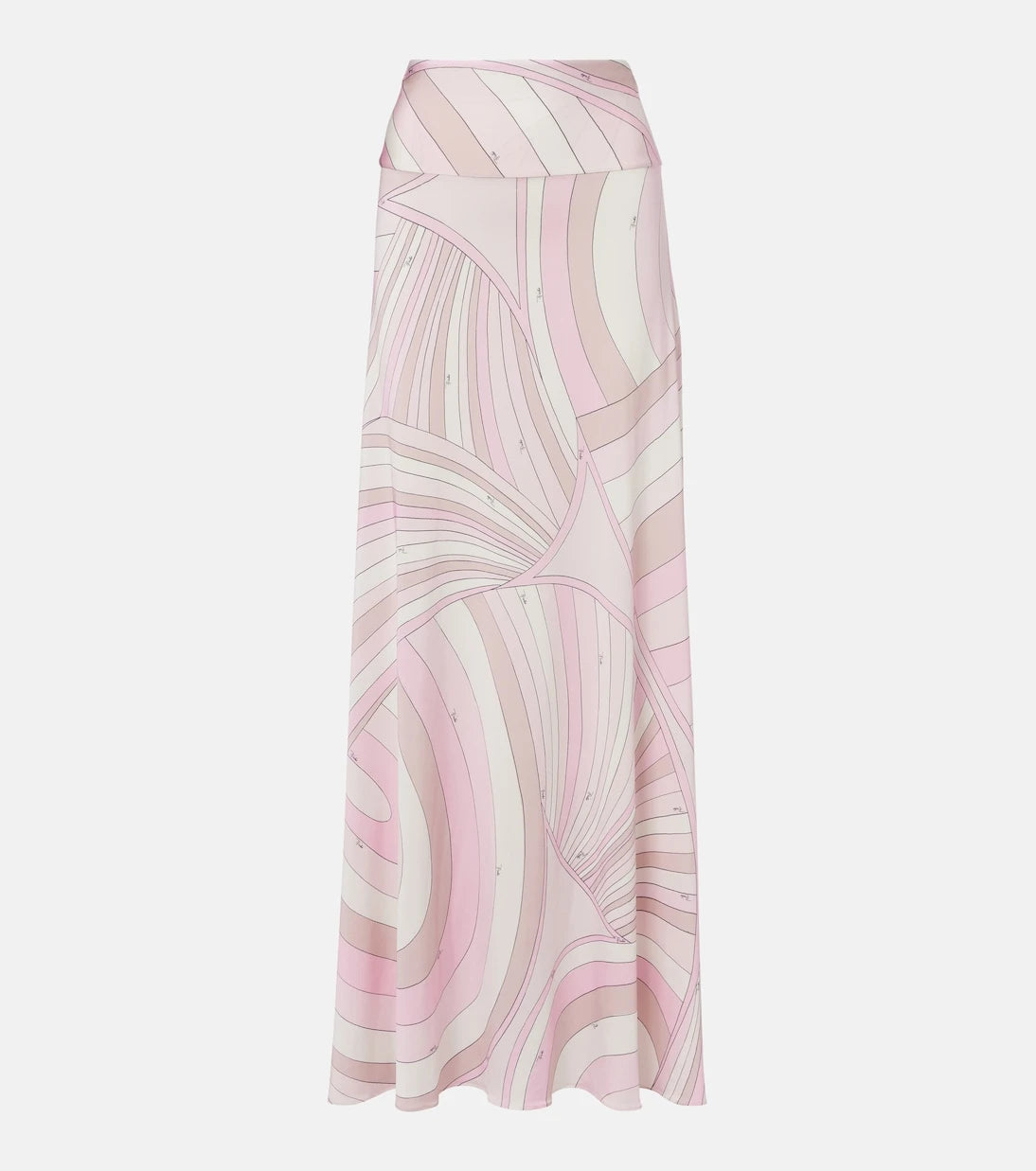 Pucci - Iride satin jersey maxi skirt