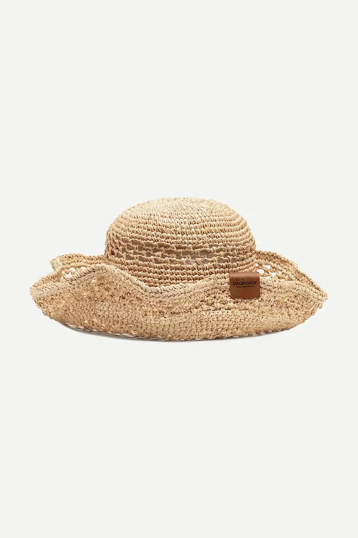 RUSLAN BAGINSKIY сламена шапка дамска Bucket Hat