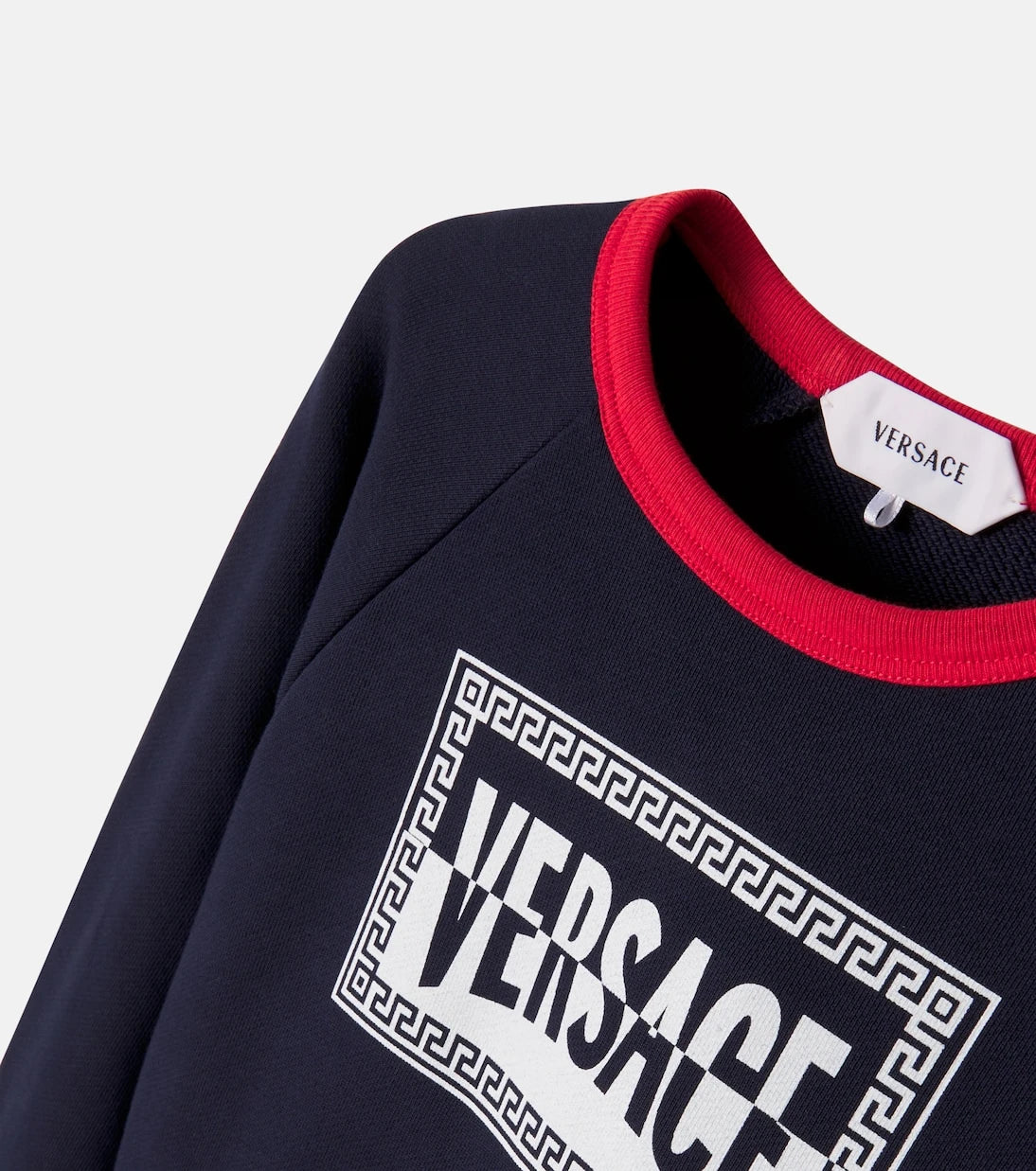 Versace Kids - Logo cotton jersey sweatshirt