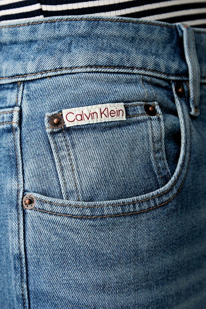 Calvin Klein Jeans дънки прави дамски