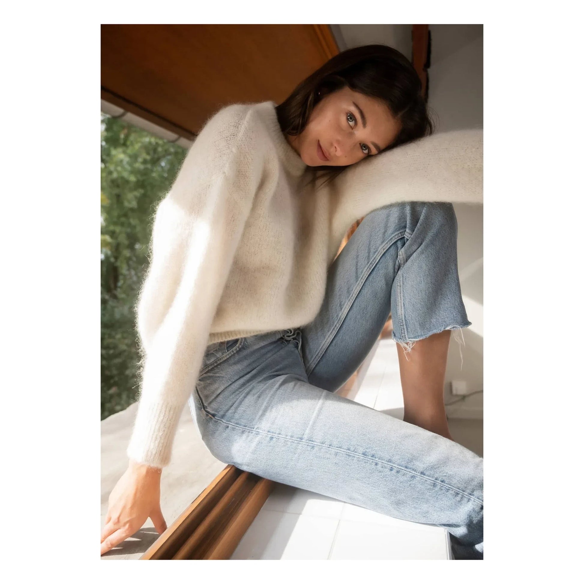 Surprise Paris - Jane Super Kid Mohair sweater | Cream